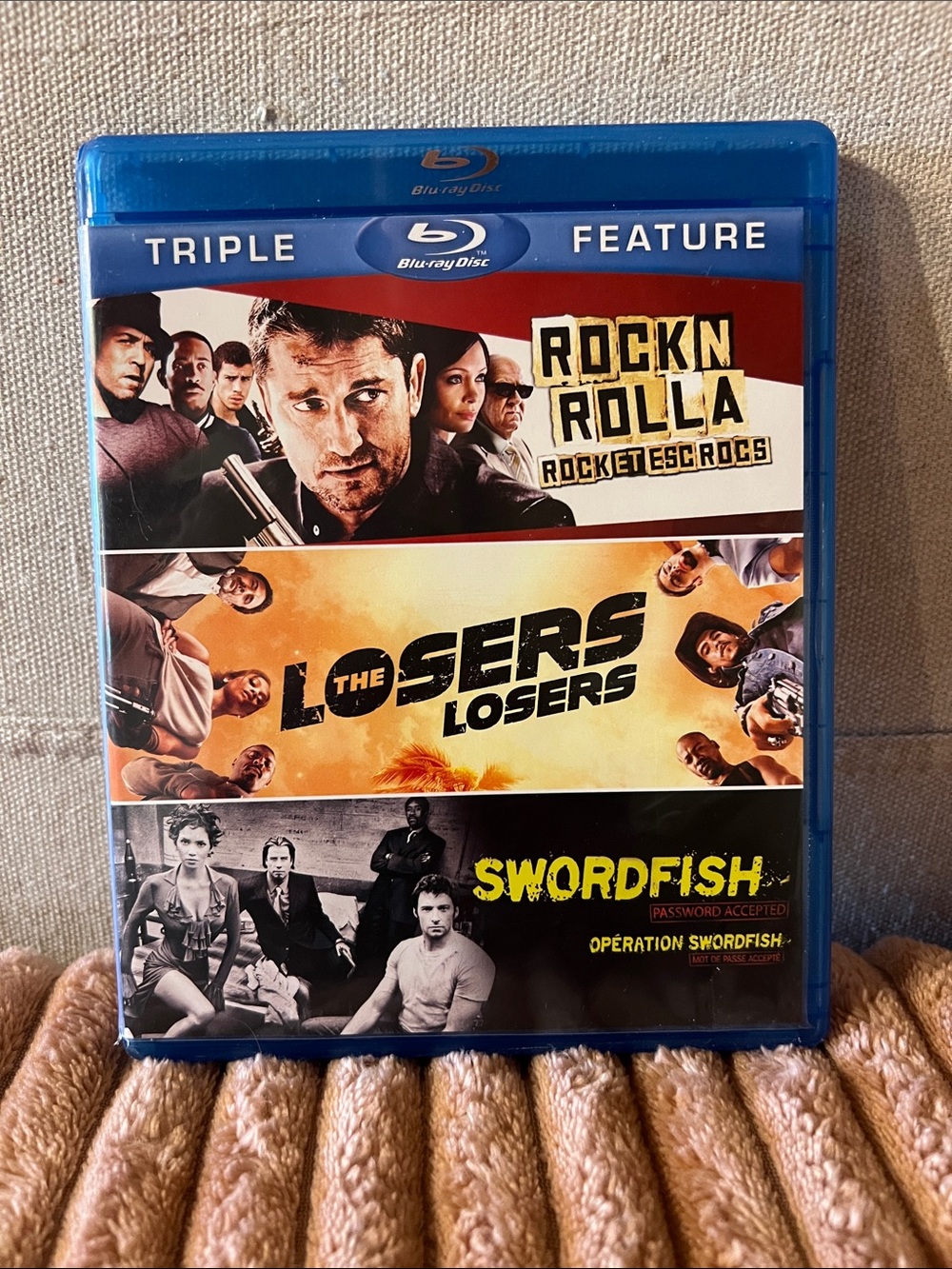Triple Feature Blu-ray: RocknRolla / The Losers / Swordfish